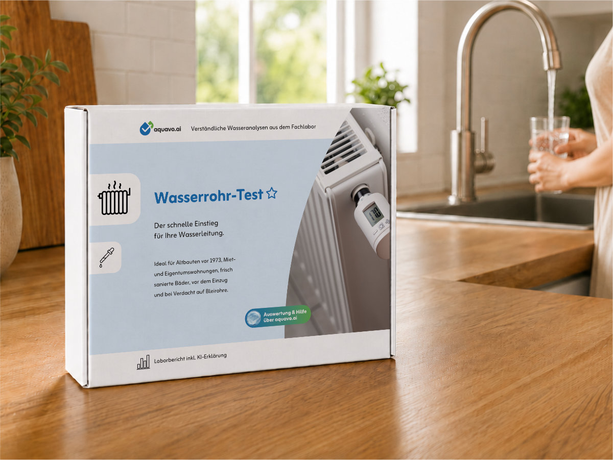 Wasserrohr-Test
